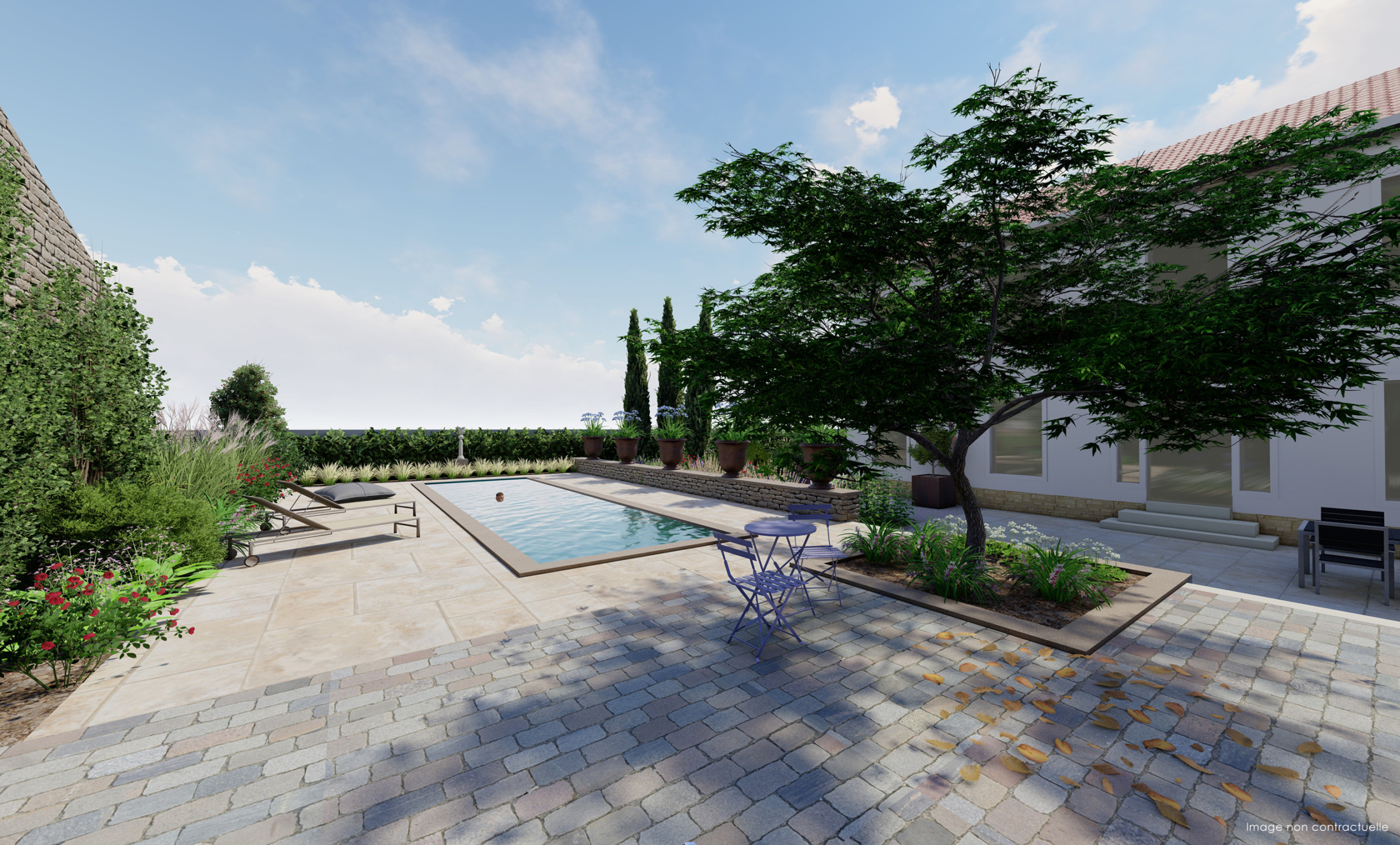 infographie paysagiste jardin piscine infographie paysagiste jardin piscine