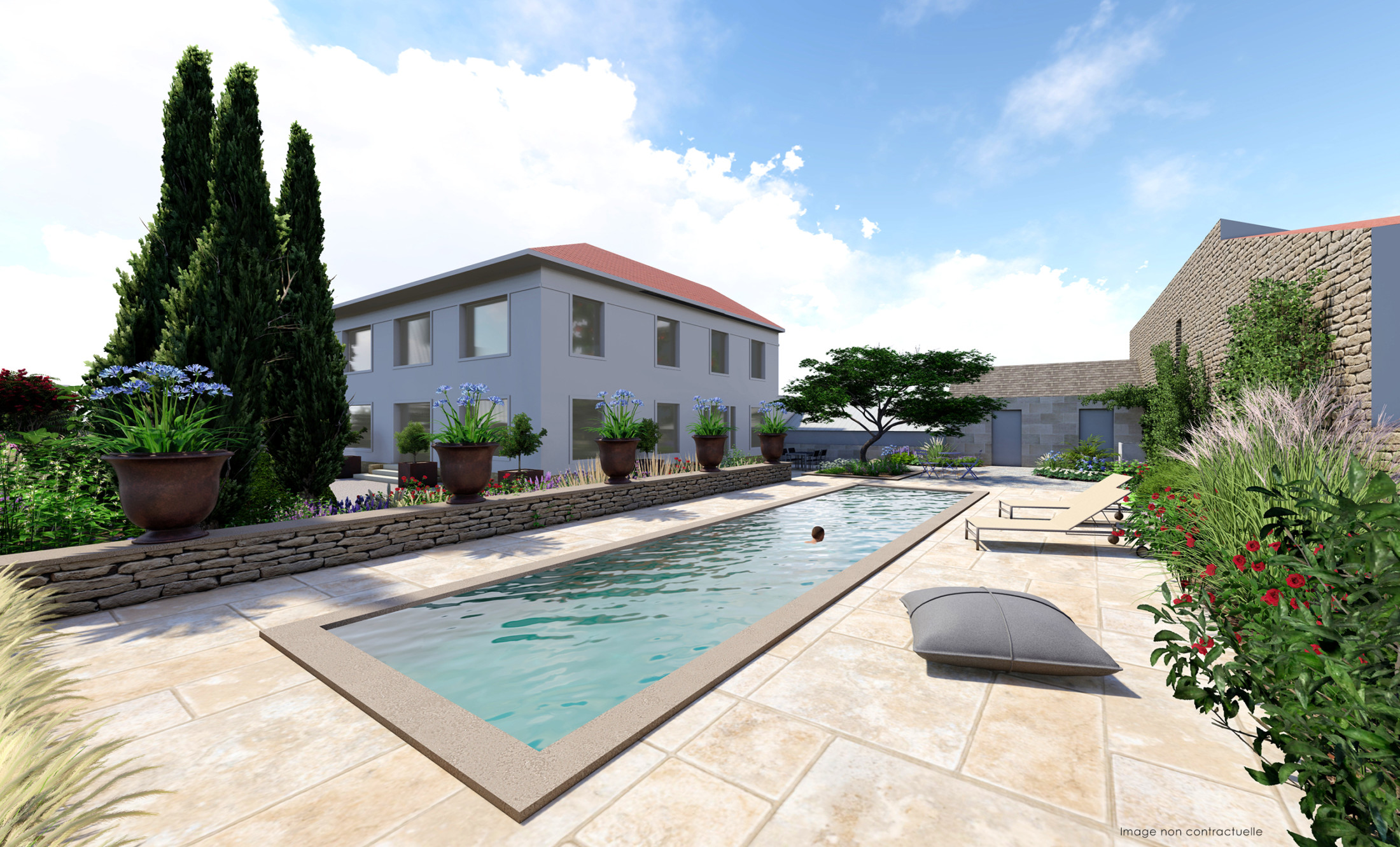 infographie paysagiste jardin piscine infographie paysagiste jardin piscine